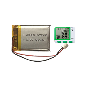 3.7V 603040-650mAh 血糖儀電池